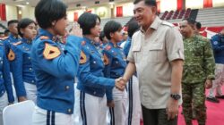 Hadapi Ancaman Siber, Menhan Sjafrie Sjamsoeddin Minta Capaja TNI-Polri 2026 Warisi Semangat Juang 45