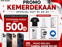 Promo Spesial Merdeka Hanya Di Toko Dewa Gadget Surabaya
