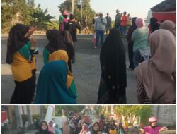 Warga RT 01 RW 01 Desa Belumbang  Maduran, Gelar Jalan Sehat, Kepala Desa Blumbang Apresiasi Kekompakan Peserta Dan  Warga
