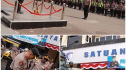 Polres Lamongan Cek Kesiapan Personel Dan Perlengkapan PHH Siap Hadapi Situasi Kontingensi