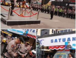 Polres Lamongan Cek Kesiapan Personel Dan Perlengkapan PHH Siap Hadapi Situasi Kontingensi