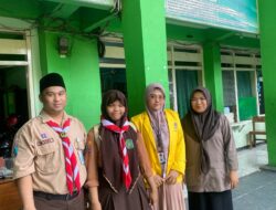 Sambutan Hangat Warnai Kunjungan Mahasiswi Universitas Terbuka Yogyakarta Di  SD KHM Nur Surabaya