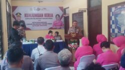 Kunjungan Kerja Kapolres Pelabuhan Tanjung Perak AKBP Irwan Di Polsek Semampir 