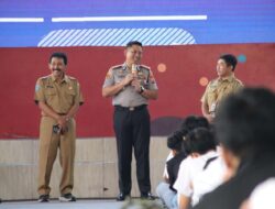 Bentuk Karakter Taat Hukum, Polresta Malang Kota Ajak Pelajar Jadi Generasi Emas Tanpa Kekerasan